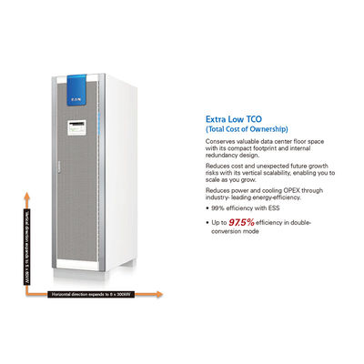 Eaton Brand Online eaton 9310s UPS 15-500KVA 25KVA-200KVA fonte de alimentação ininterrupta com saída de três fases para computação de escritório