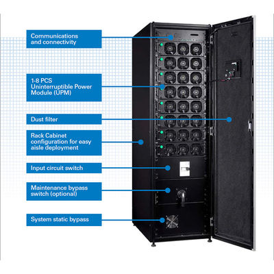Eaton Brand Online série 93PR UPS eaton 10 kva fonte de alimentação com saída de três fases para computação de escritório