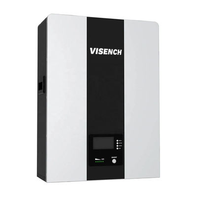 Visench Bateria solar de iões de lítio Lifepo4 48V 100Ah 200Ah 5Kwh 10Kwh 10kw Bateria de armazenamento de energia para casa