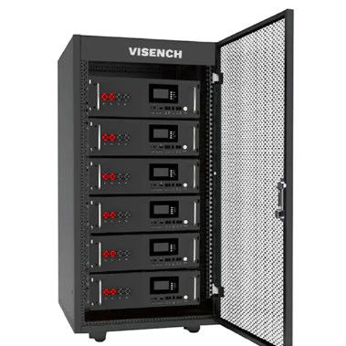 Bateria de armazenamento de energia solar montada Bateria de alta tensão 48V 51.2V 70Ah 100Ah 3.5Kwh Lfp Lifepo4 Baterias montadas em rack