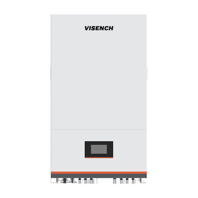 Visench 51.2V 160AH LiFePO4 Bateria de armazenamento de energia solar de íons de lítio e inversor 220V 5000W Máquina tudo em um Sistemas solares