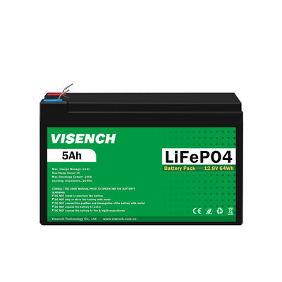 Visench Direct fábrica de alta qualidade 12v 5ah bateria de lítio 12v 200ahDeep 6000 ciclos Solar Lifepo4 recarregável