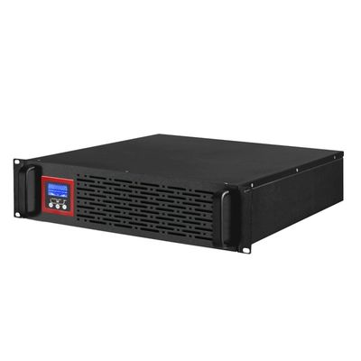 1kw 2kw 3kw 5kw 10kw Painel de exibição LCD de conversão dupla de fase única Online Rack Mount Ups para comercial