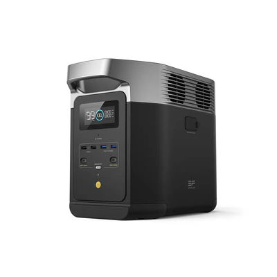 Home LiFePO4 Bateria Estação de energia portátil DELTA 2 ECOFLOW Carregamento rápido AC 1800W 1024Wh Backup