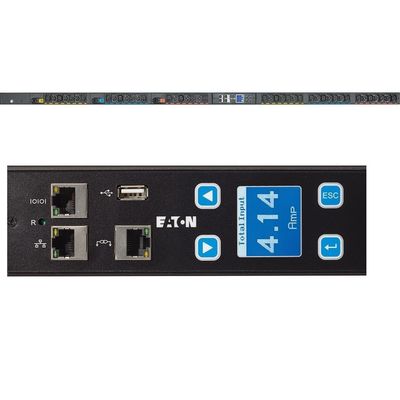 16A AMP 1U PDU Derated para Power Data Center EATON EFLXB00H FLEXPDU BASIC C14 10A 1P 8XC13