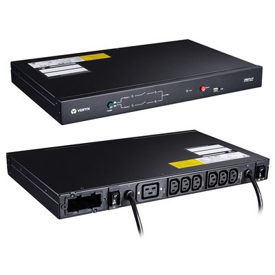 16A IP11 VERTIV Liebert ATS UF-LTS16-1P Comutador estático com cartão de rede padrão