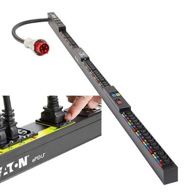 24 Way EATON EFLXN22 FLEXPDU NETWORK METER 0U C20 16A 1P 20XC13 4XC19 PDU para Data Center