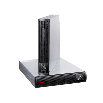36V/72V/96V Voltagem da bateria On-line 1KVA 2U Montagem em rack de alta frequência de fase única
