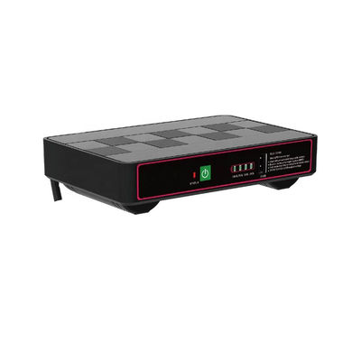 12000mAH LIFEP04 Bateria de backup portátil Mini Smart UPS DC com 5V / 9V / 12V Voltagem de saída
