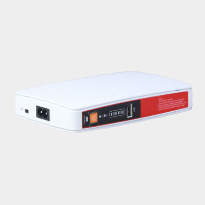 2000mAh*4 Capacidade DC MINI UPS com Proteção de Adaptador para Roteador Wifi e Backup de CCTV