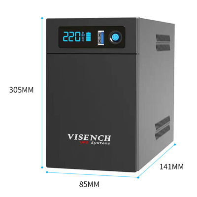 1200VA/720W Sinewave Offline UPS System para alimentação de energia de fase única 220/230/240V