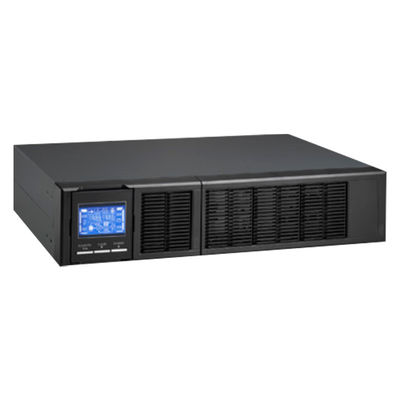 1KVA 10KVA Pure Sinus Wave Rack Mount Online UPS com corrente de carregamento ajustável e backup SNMP
