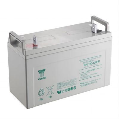 NPL100-12H PC Taiwan 12V 100A Tamanho da bateria para fontes de alimentação ininterruptas