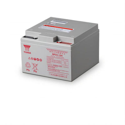 YUASA Np24-12 12V 24Ah Melhor armazenamento de energia UPS Bateria de chumbo-ácido para sistema solar e energia elétrica