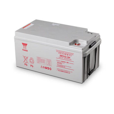 YUASA NP210-12 12V 210Ah Bateria recarregável Melhor armazenamento de energia Manutenção VRLA Bateria para energia elétrica UPS