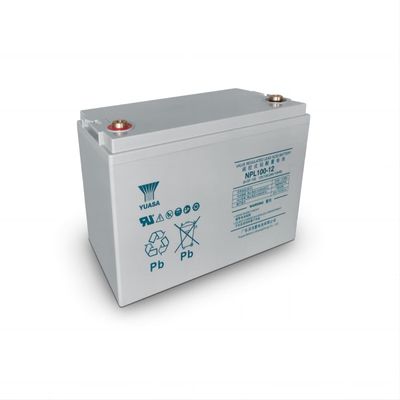 YUASA NPL100-12 12V 100Ah bateria recarregável VRLA para UPS