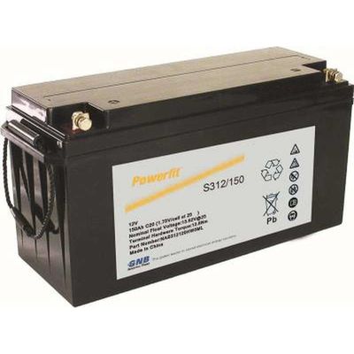 Bateria de armazenamento de energia de longa duração S312-150/12V150AH para a proteção contra incêndio e UPS de ecrã DC
