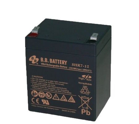 Bateria de carro de 12V 7Ah de alta qualidade adequada para UPS