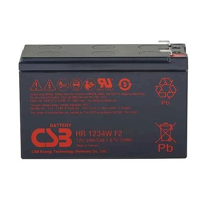 Bateria CSB HR1232W 12V 32W Bateria AGM de ácido de chumbo recarregável sem manutenção
