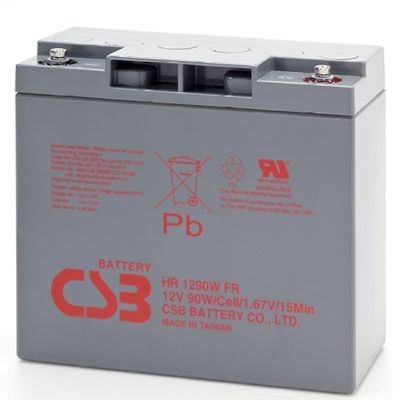 HR1290W CSB Bateria 12V 90W recarregável Bateria de chumbo ácido livre de manutenção 12V 23Ah