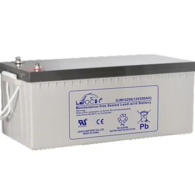 Bateria de chumbo-ácido de gel de 12V 250Ah para UPS com 1,2 Wh de energia elétrica em alta demanda