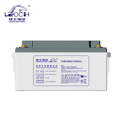 12V 65AH UPS Bateria recarregável de ciclo profundo GEL Bateria de pequena capacidade para armazenamento de energia Material de chumbo Tipo selado