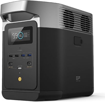 Ef Ecoflow Delta 2 LiFePO4 gerador de painel solar de emergência de 1800W Qual é a melhor central elétrica portátil