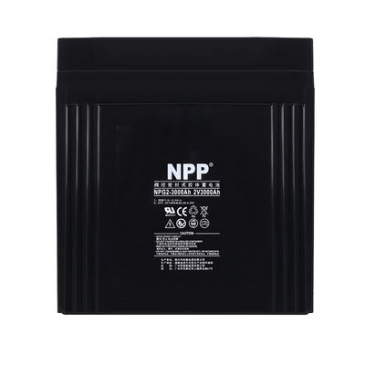Instalação nuclear ecológica NaiPu NPG2-3000 Bateria de gel 2V 3000Ah para sistemas de energia solar e off-grid