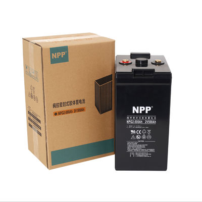 Ciclo profundo AGM Baterias de chumbo-ácido seladas NPG2-500 2V 500Ah Armazenamento de energia solar Bateria GEL
