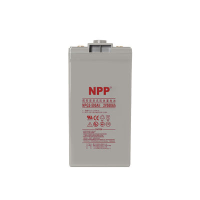 Bateria de Gel de NPP Ciclo profundo AGM Baterias de Ácido de Chumbo Selado NPG2-500 2V 500Ah Armazenamento de Energia Solar Bateria GEL