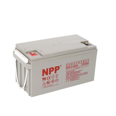 Bateria de chumbo-ácido selada 12V 38a 65a Bateria de gel Baterias de chumbo-ácido para painel solar Placa positiva selada