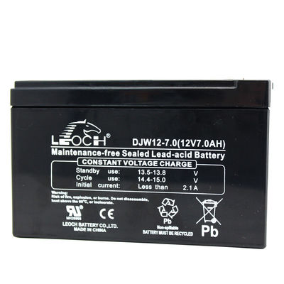 Bateria de chumbo-ácido inundada de 12V7Ah Design pesado para uso automotivo e industrial