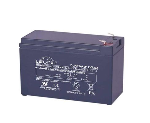 Bateria de chumbo-ácido de baixo perfil Compacta e confiável para aplicações sensíveis ao espaço 12V9Ah 12V AGM Bateria de chumbo-ácido
