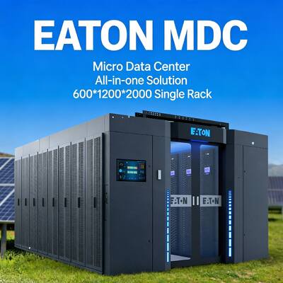EATON ICube Modular Data Center with Three Phase Power 100000 Wh Electric Energy and Low Latency Cooling Solution
