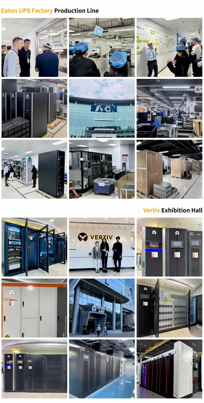 Vertiv Liebert EXS PRO 30KVA 40KVA 60KVA 80KVA 380V UPS de três fases Online Tower UPS para rede de data center 17