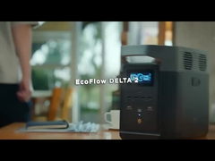 Estação de alimentação portátil Ecoflow Delta 2 com bateria inteligente extra LiFePO4 de carregamento rápido